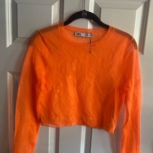 Mesh Zara top